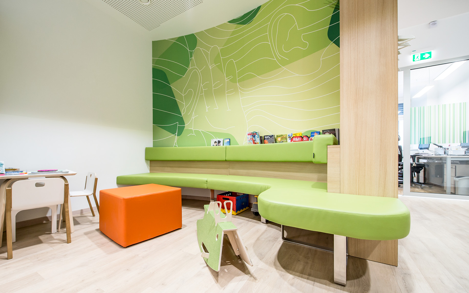 Social Design: Raumgestaltung für das Amt für Jugend und Familie von der Werbeagentur look! design