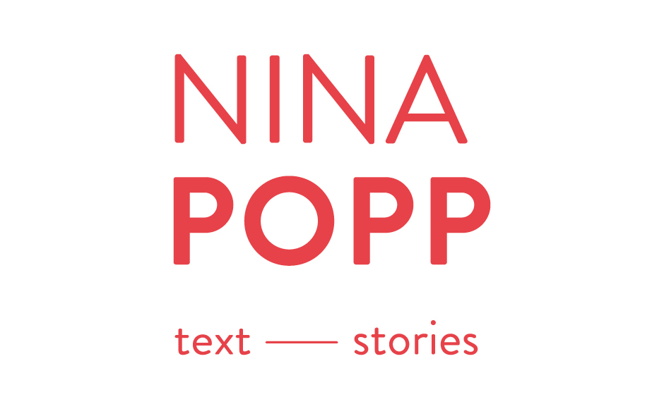 Logo für die Texterin Nina Popp von look! design im Rahmen vom Redesign ihrer Marke