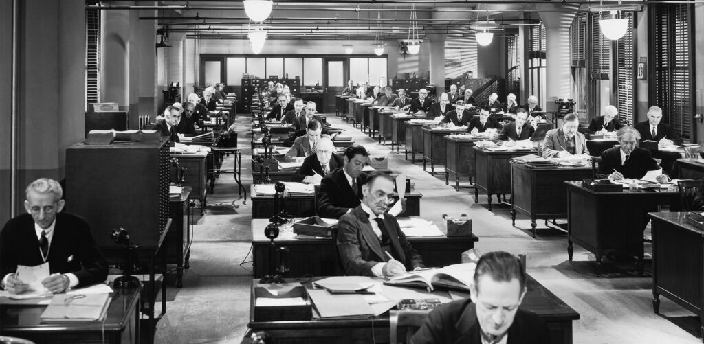 historischer Schreibraum Büro