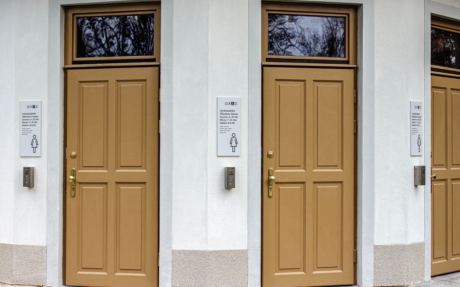 WC-Beschilderung von look! design