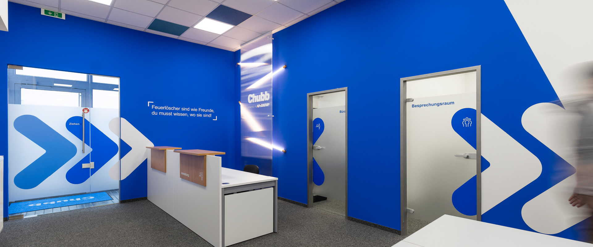 Chubb Österreich – Empfangstresen