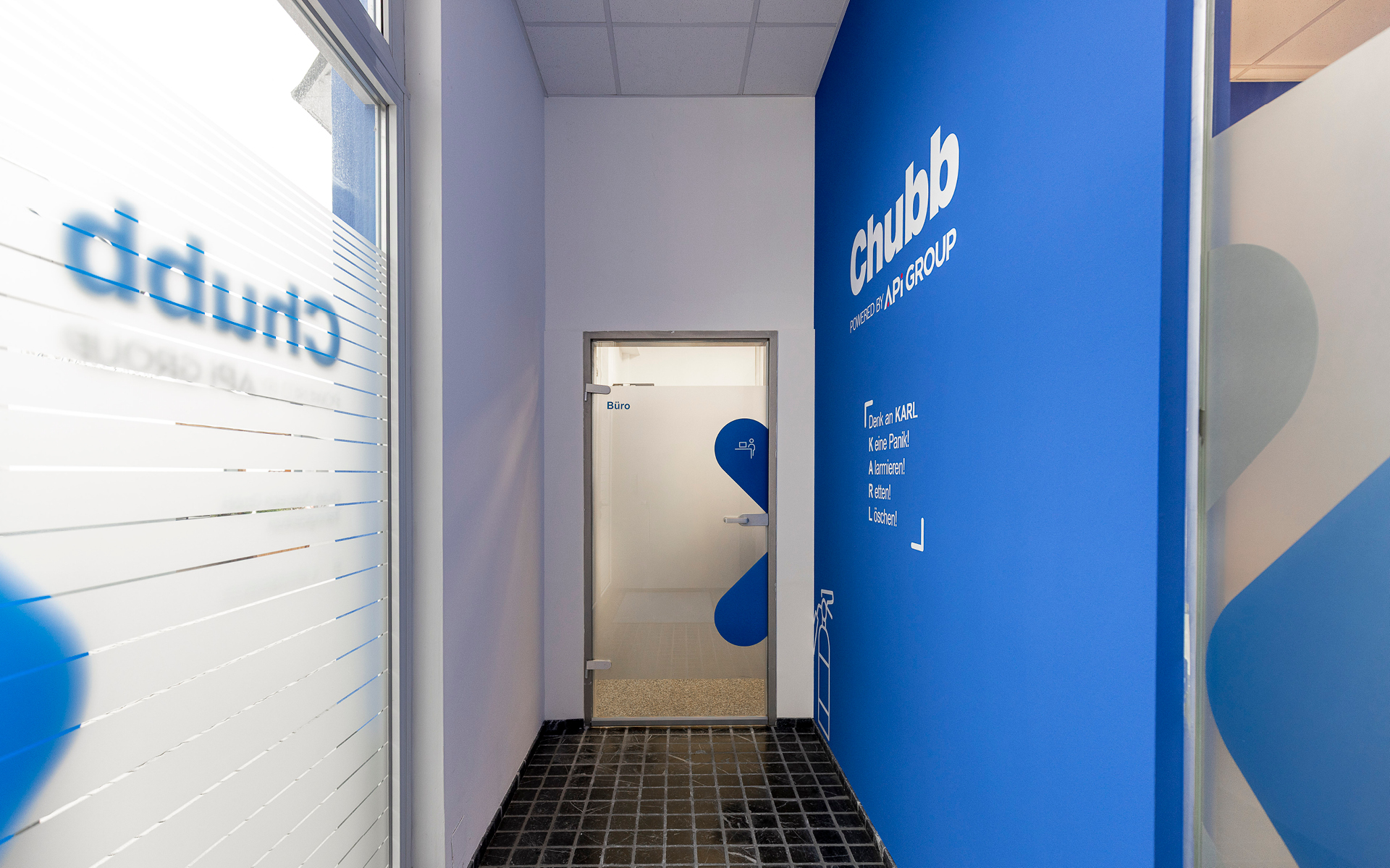 Chubb Österreich – Eingangsbereich