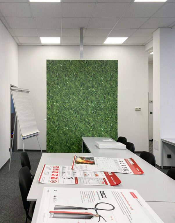 Chubb Österreich – Schulungsraum vor der Umgestaltung