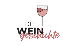 Logo Die Weingeschichte - Kunde der Werbeagentur look! design