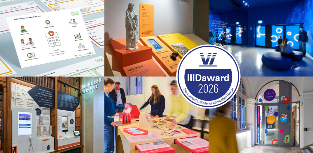 6 Auszeichnungen für look! design beim IIIDaward 2026