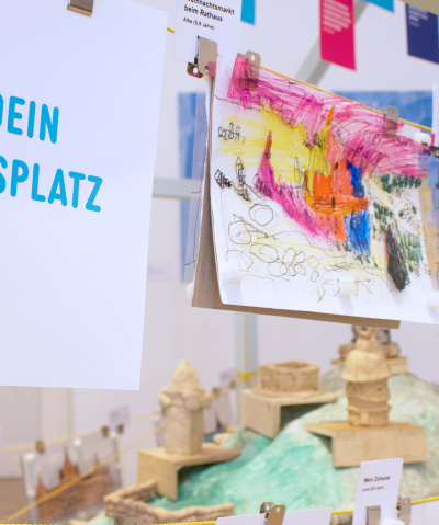 Ausstellungsgestaltung „Kinder zeigen Graz“