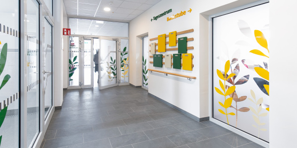 Leitsystem & Beschriftung für das Haus Luise