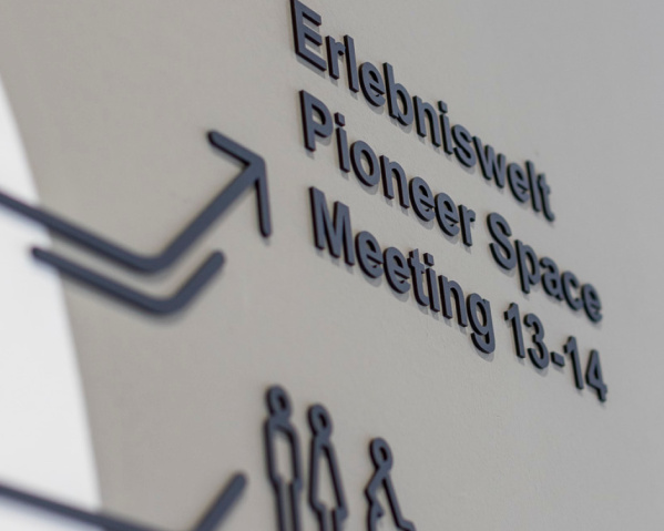 Leitsystem für die New Working World von AT&S in Leoben