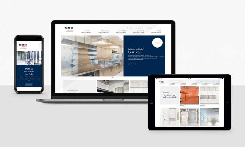 Präzision meets Innovation: Funktionales Design für neue Website